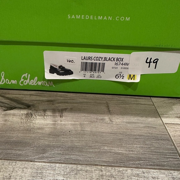 Sam Edelman Black Loafers - Picture 7 of 7